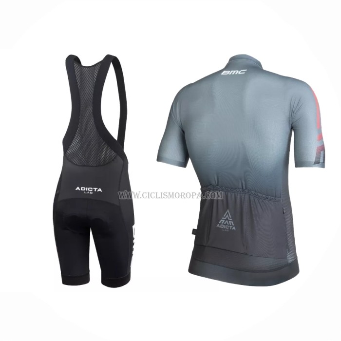 2022 Ropa Ciclismo BMC Gris Mangas Cortas y Culotte ioui003